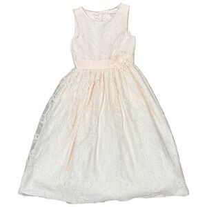 Girls Cinderella Dress Brand Pink Fancy dressy/formal/wedding SZ 8